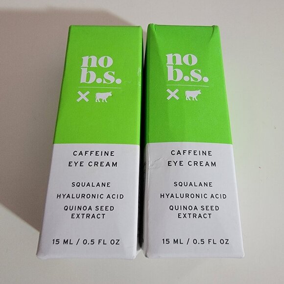 2 TWO New No B.S. Caffeine Eye Cream .5 FL OZ - Picture 12 of 12
